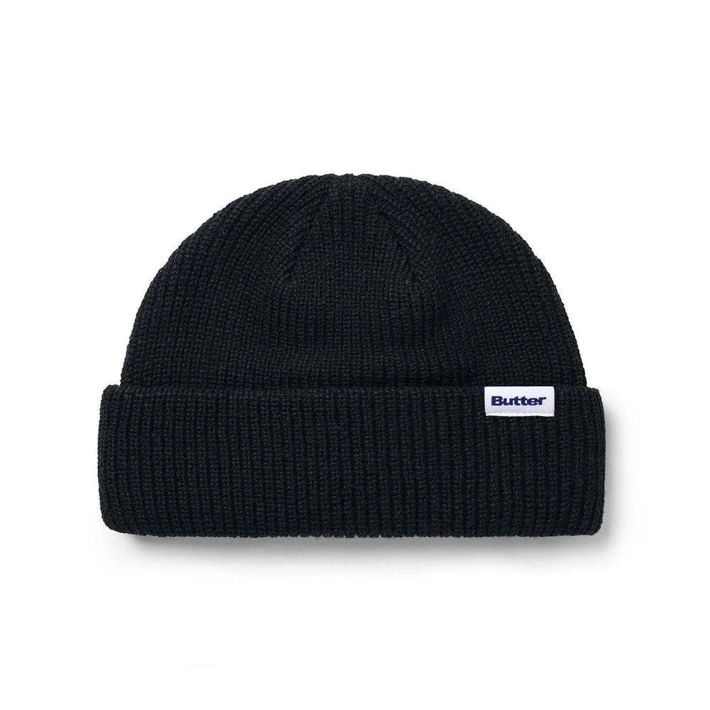 Butter Goods Wharfie Beanie Black 