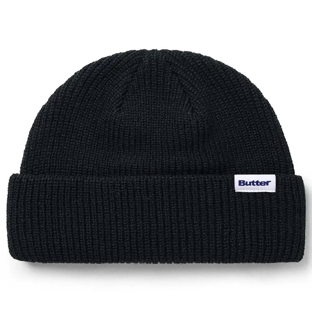 Butter Goods Wharfie Beanie - Black