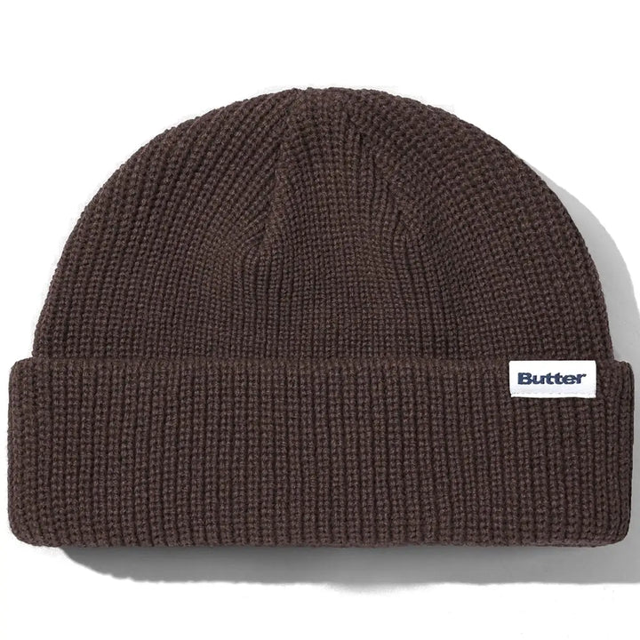 Butter Goods Wharfie Beanie - Chocolate