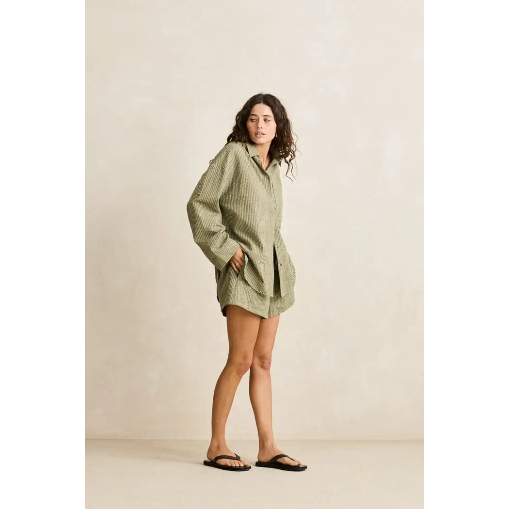 Rhythm Overswim Stripe Shirt 