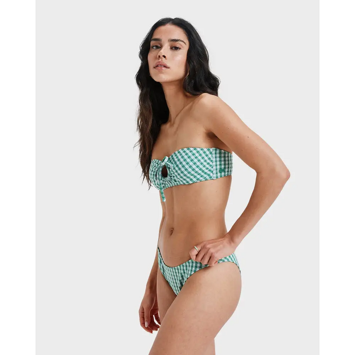Roxy Kiawe Bandeau High Leg Bikini