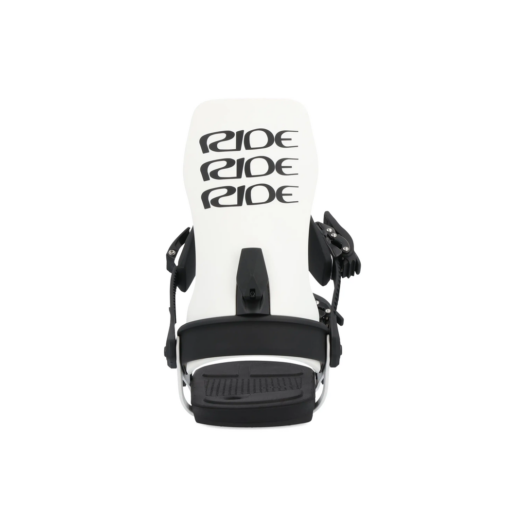 Ride A-6 Snowboard Bindings 2025 White M 