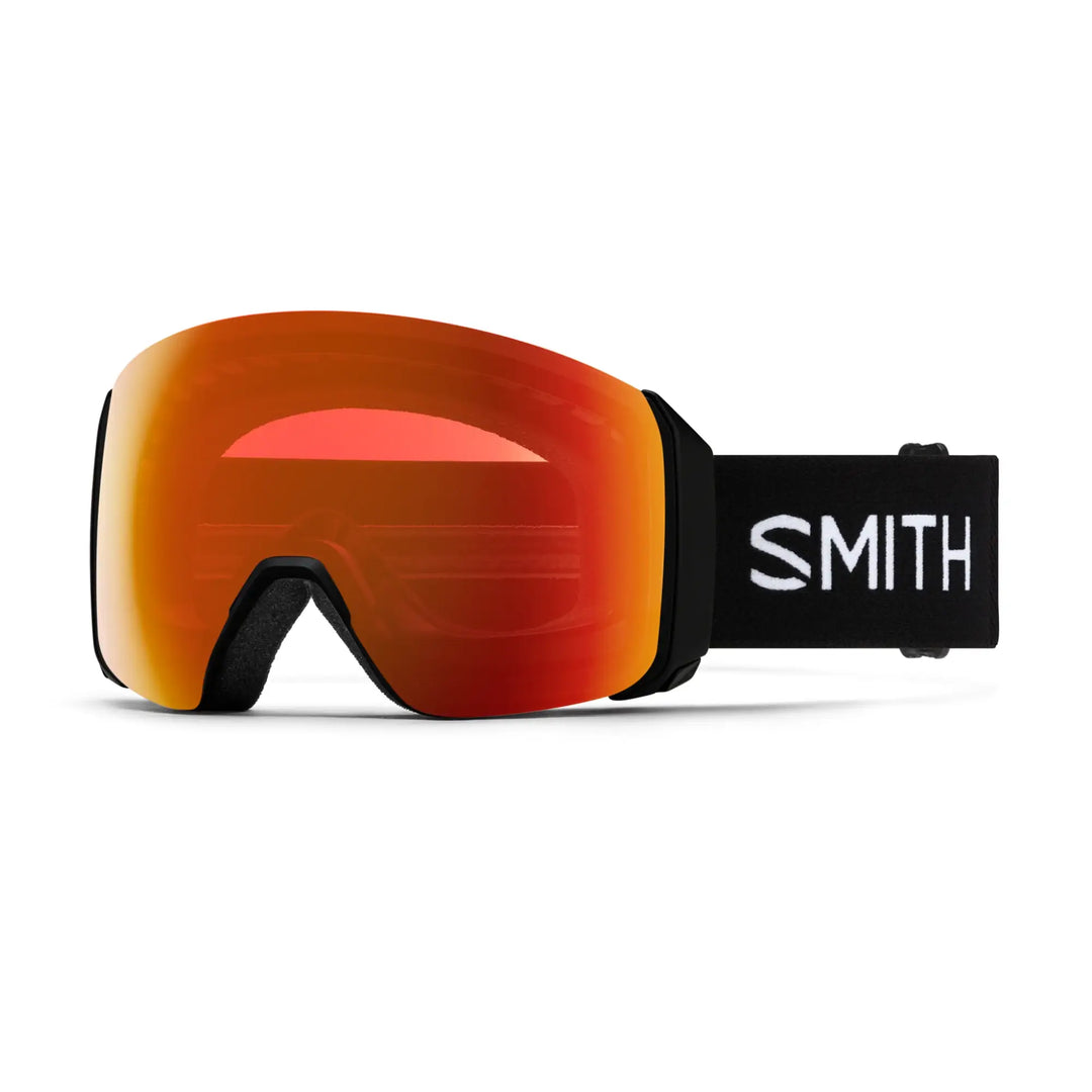 Smith 4D Mag XL Snow Goggles - Black / Chromapop Everyday Red Mirror
