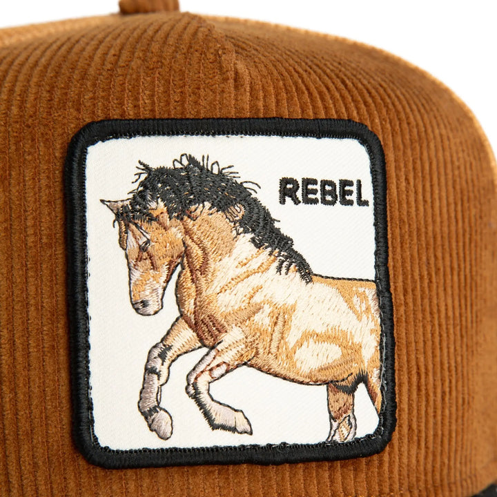 Goorin Bros Dapper Rebel Corduroy Cap - Heat