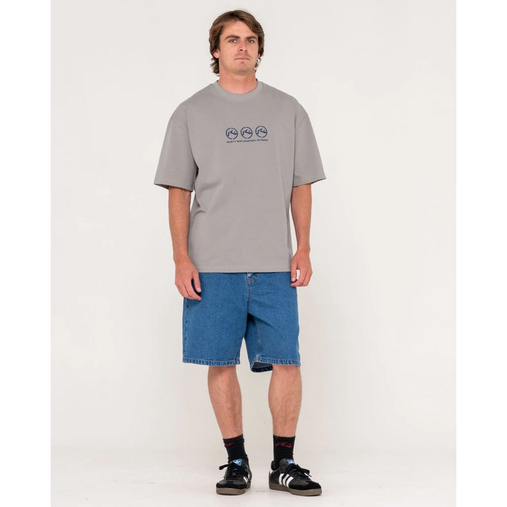 Rusty Crusoe Oversized Graphic T-Shirt 