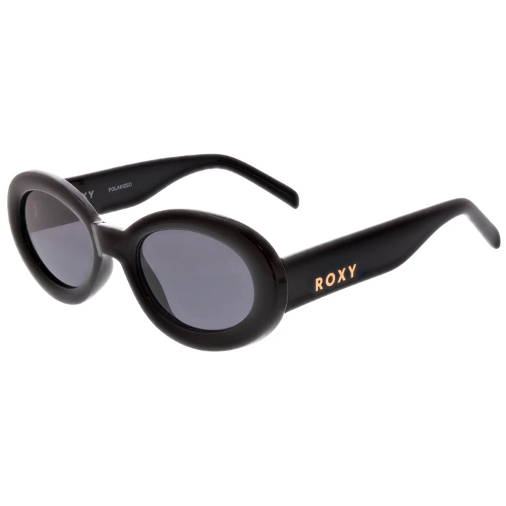 Roxy Just Jelly Polarised Sunglasses - Black / Smoke Solid