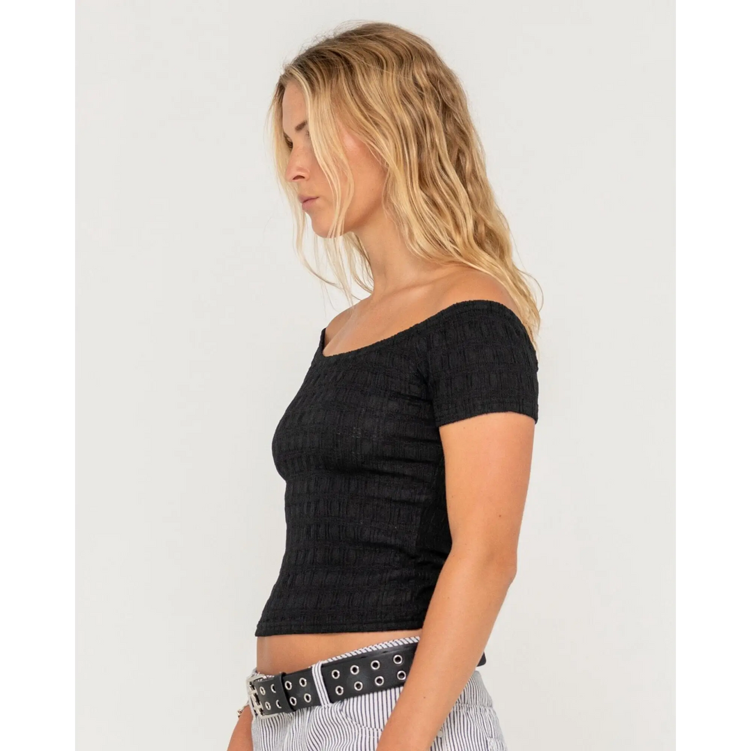 Rusty Ciao Bella Off Shoulder Top 