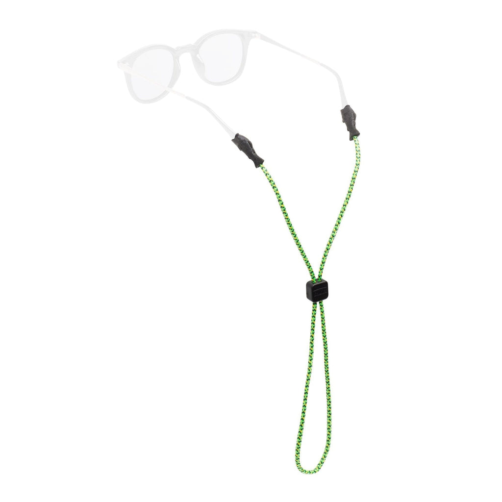 Chums Fish Tip Eyewear Retainer Green / Dark Green / Yellow 