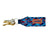 Chums Floating Neo Keychain Fish Camo Blue 