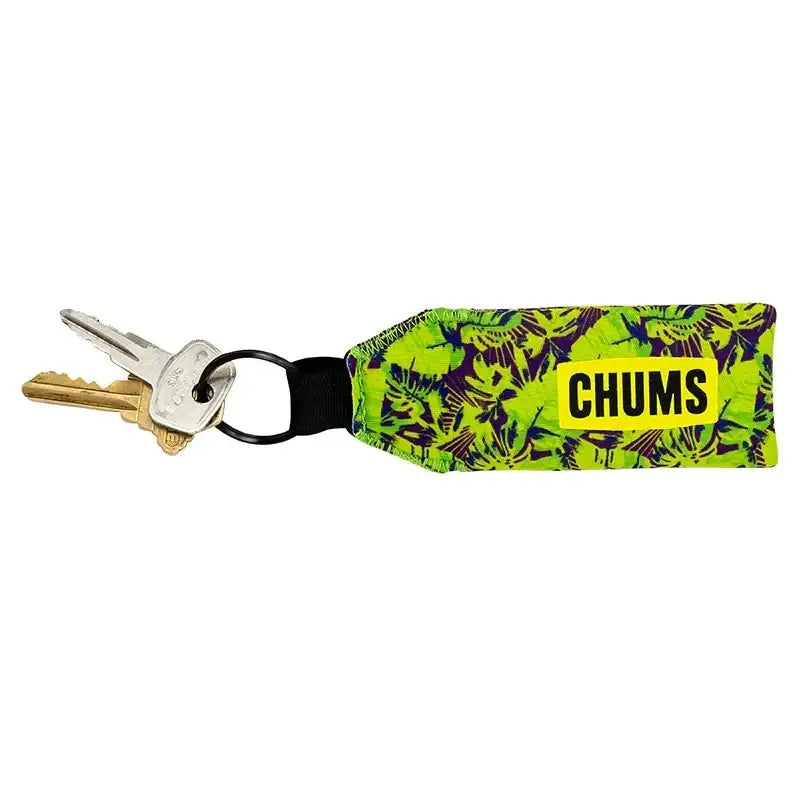 Chums Floating Neo Keychain Neon Leaves 