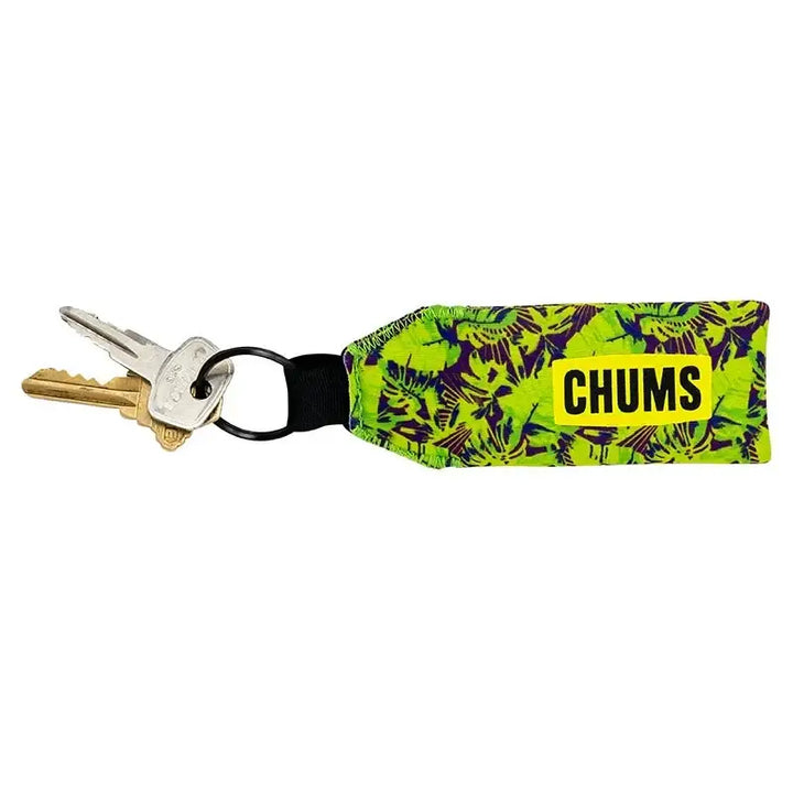Chums Floating Neo Keychain Neon Leaves 