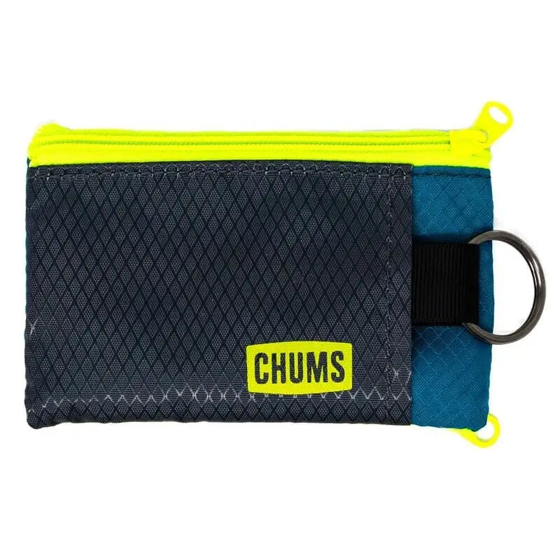 Chums Surfshorts Wallet Dark Grey / Teal 