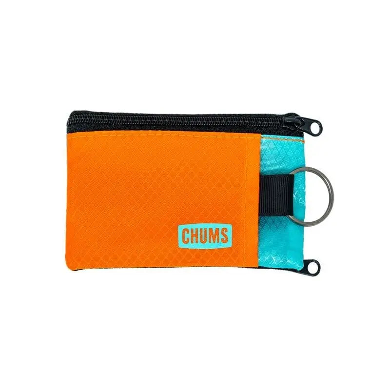 Chums Surfshorts Wallet Orange / Aqua 