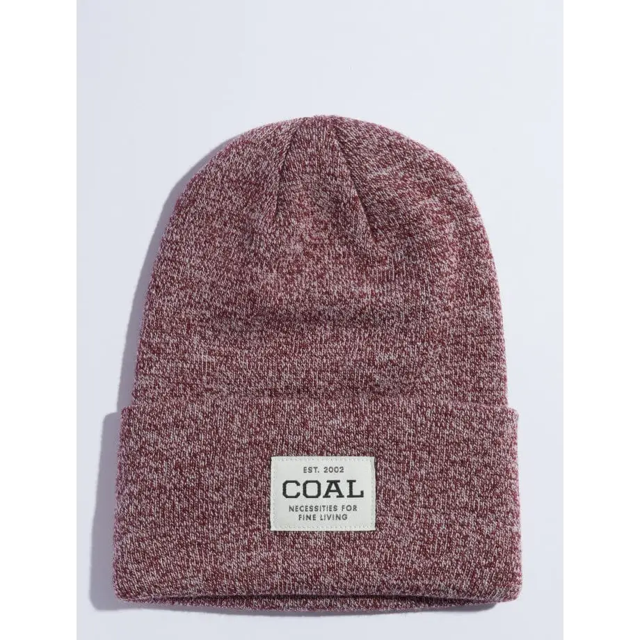 Coal The Uniform Beanie Burgundy Marl 