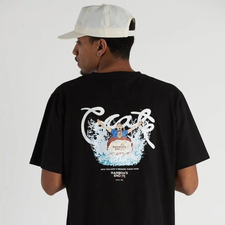 Crate Log Flume Script T-Shirt 