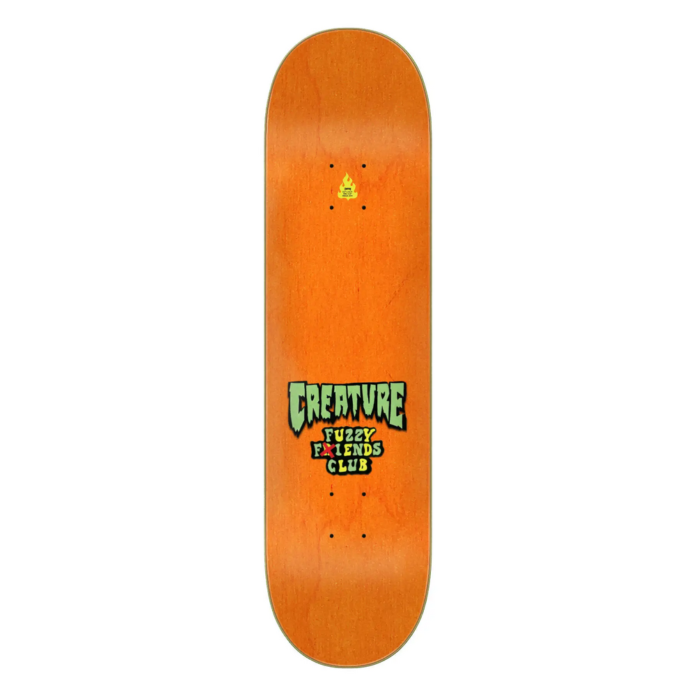Creature Gravette Fuzzy Fiends Pro Skateboard Deck - 8.3’’