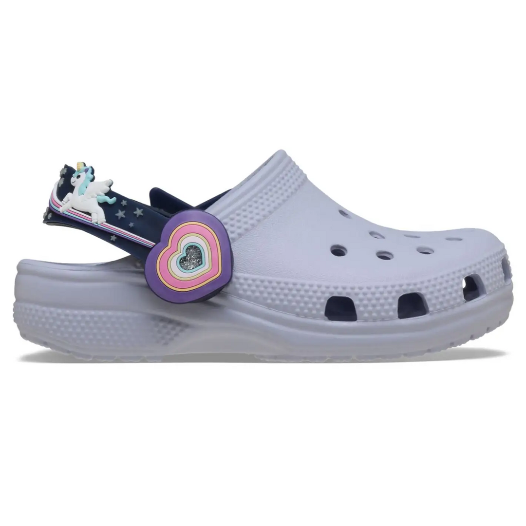 Crocs C Imagination Lights Backstrap Clog Toddlers - Frosted Grape 