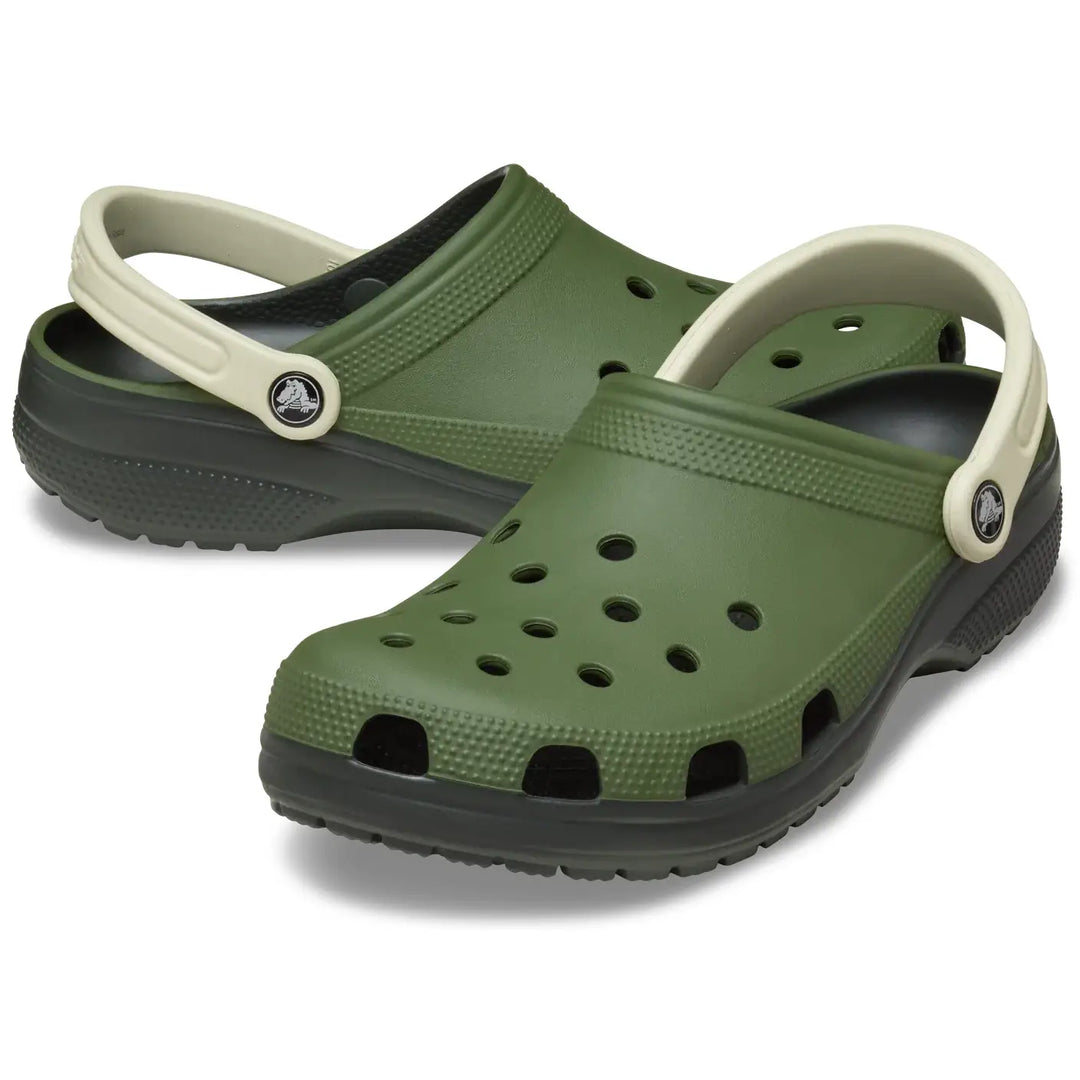 Crocs Classic Retro Sport Clog - Army Green 