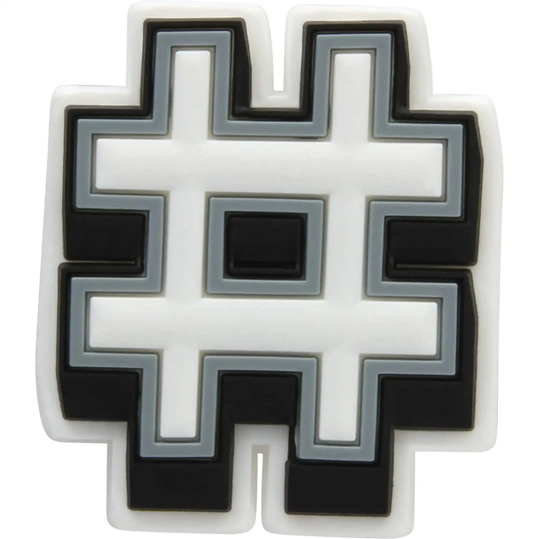 Crocs Jibbitz Hashtag 