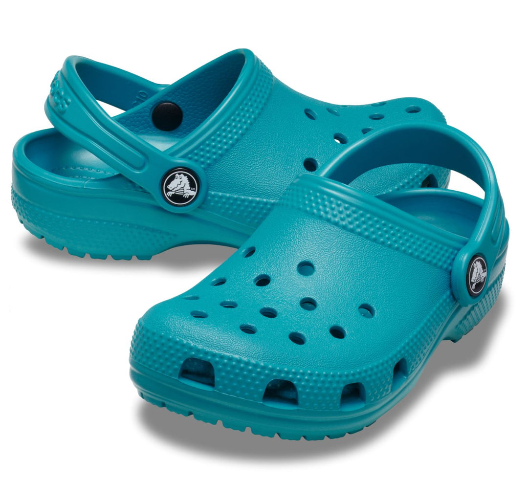Crocs Toddlers Classic Clog - Turbo Teal 