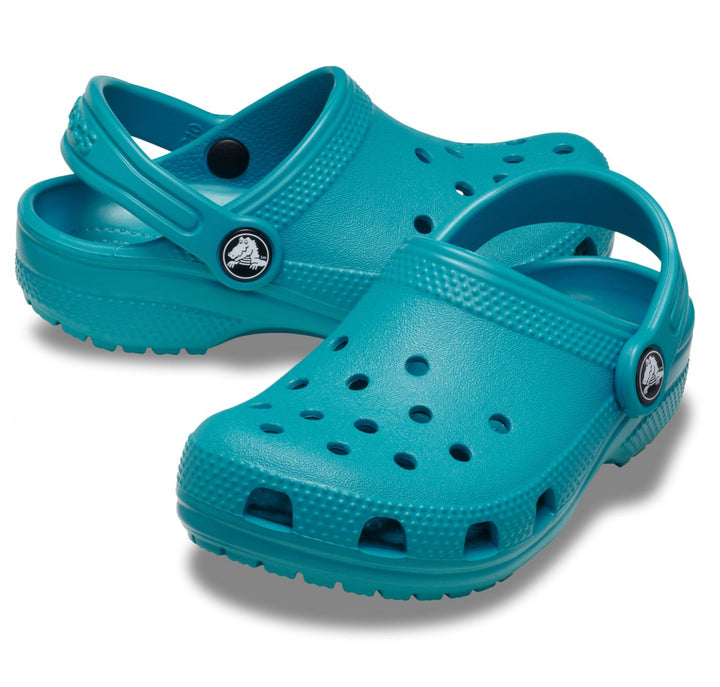 Crocs Toddlers Classic Clog - Turbo Teal 