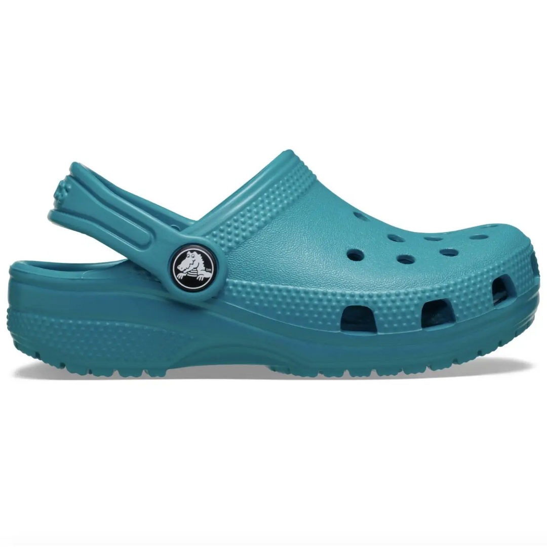 Crocs Toddlers Classic Clog - Turbo Teal 