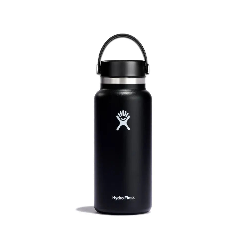 Hydro Flask 32oz (946ml) Wide Flex Cap Drink Bottle - Black 