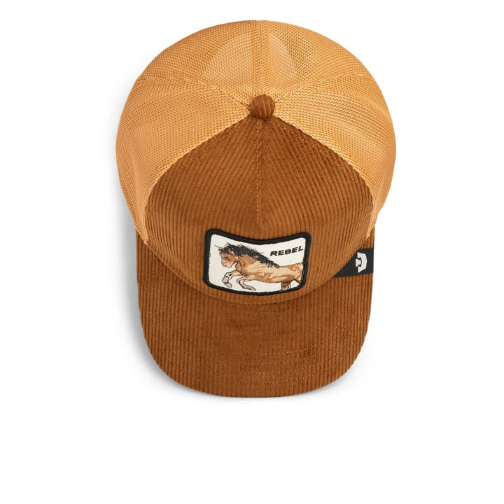 Goorin Bros Dapper Rebel Corduroy Cap - Heat