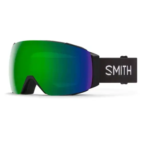 Smith I/O MAG Snow Goggle - Black / ChromaPop Sun Green Mirror 9% VLT / ChromaPop Storm Rose Flash 50% VLT