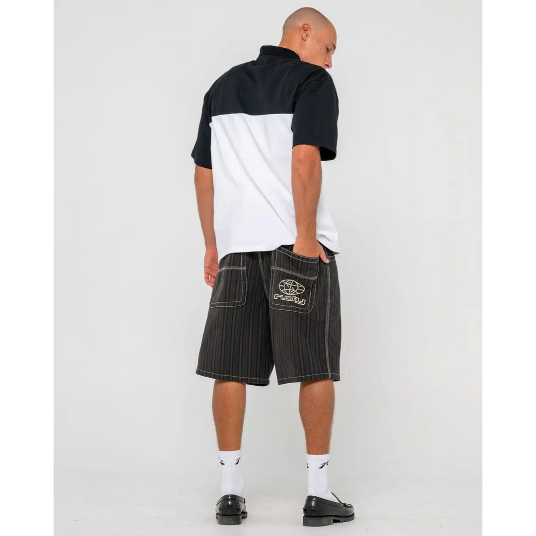 Rusty Flip Pinstripe 23" Jorts 