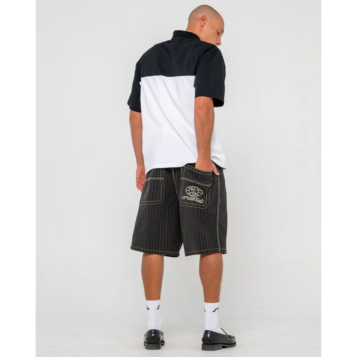 Rusty Flip Pinstripe 23" Jorts 