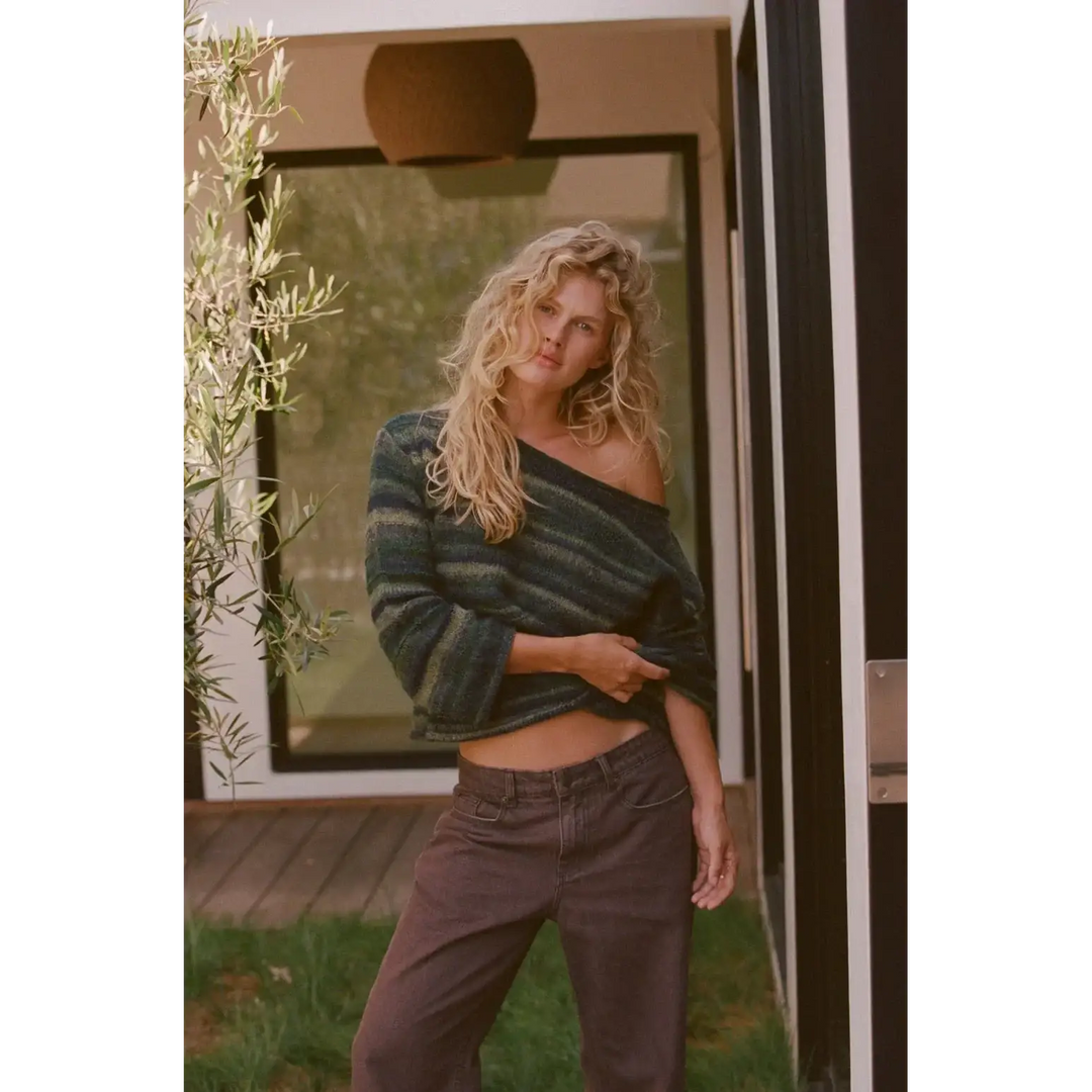 Rhythm Charlie Low Rise Denim Jeans 