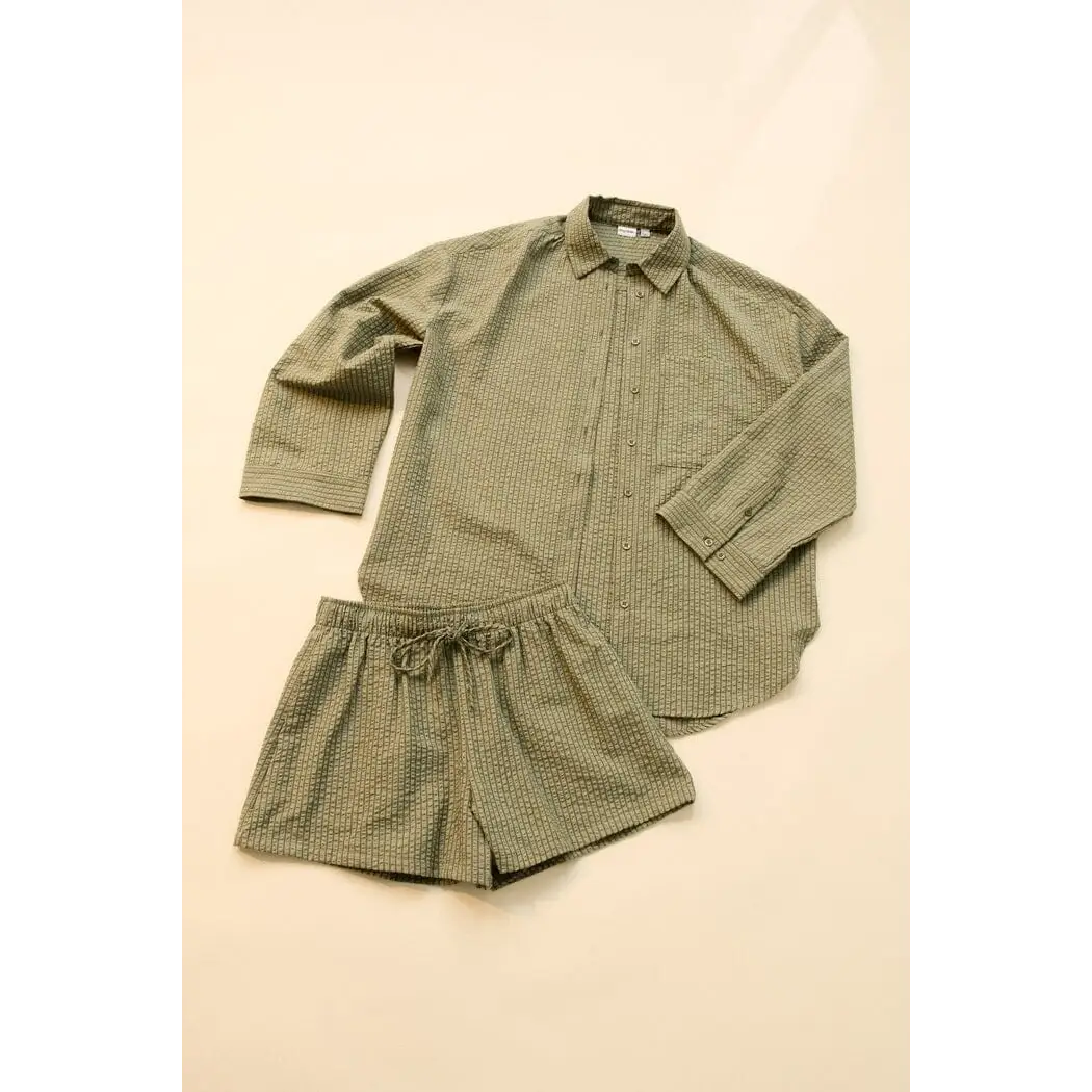 Rhythm Overswim Stripe Shirt 