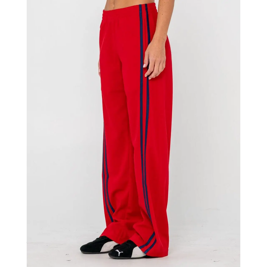 Rusty Bronson Side Stripe Low Rise Trackpants 