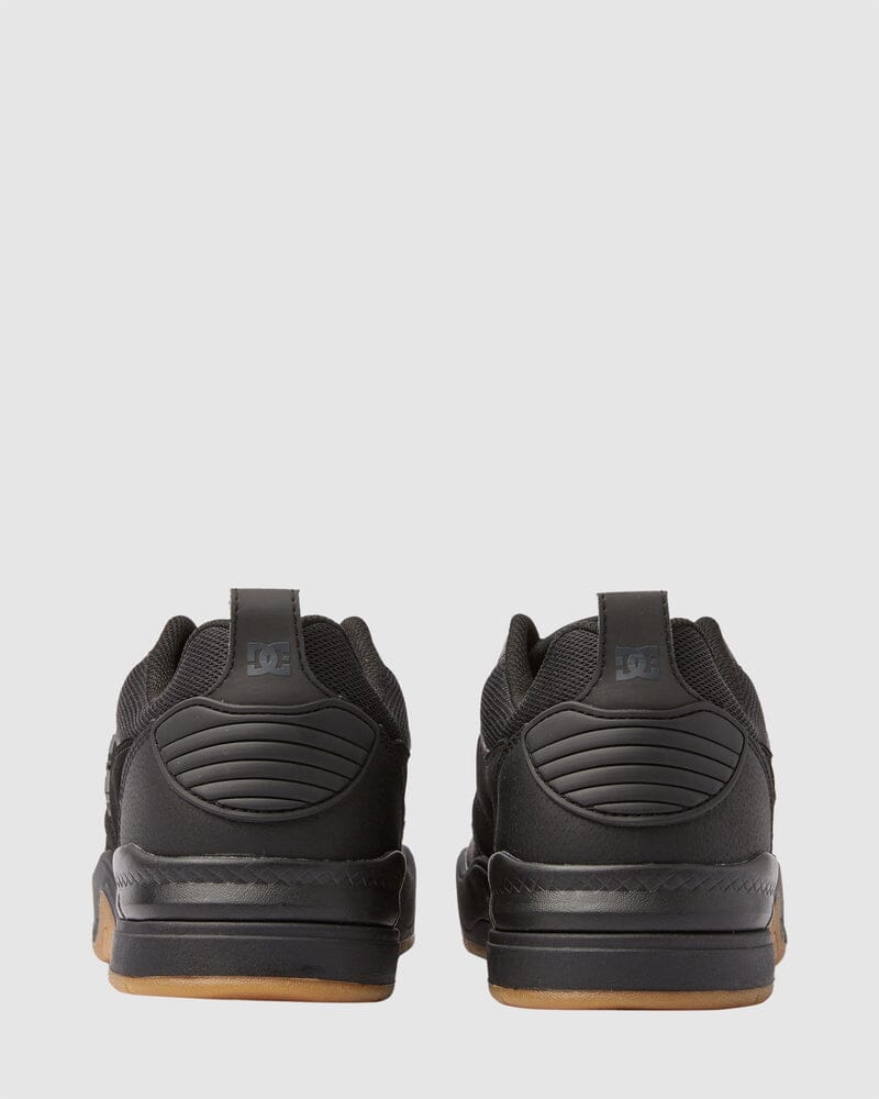 DC Ascend Shoes - Black / Black / Gum 