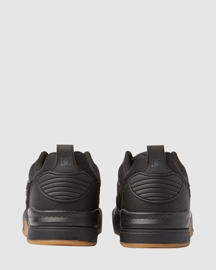 DC Ascend Shoes - Black / Black / Gum 