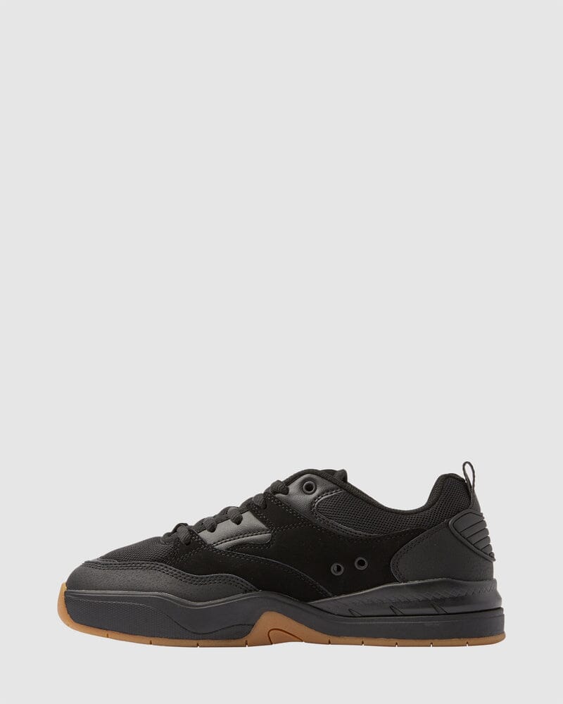 DC Ascend Shoes - Black / Black / Gum 