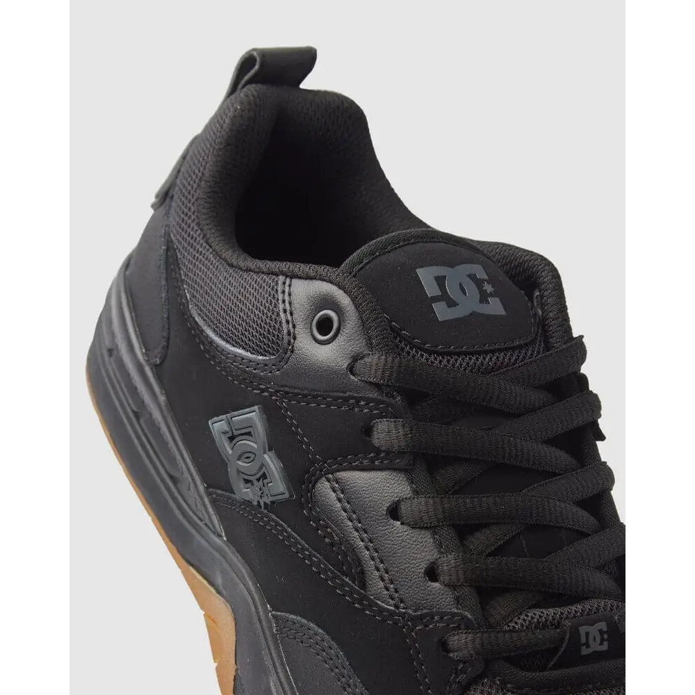 DC Ascend Shoes - Black / Black / Gum 