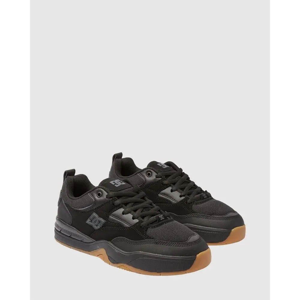 DC Ascend Shoes - Black / Black / Gum 