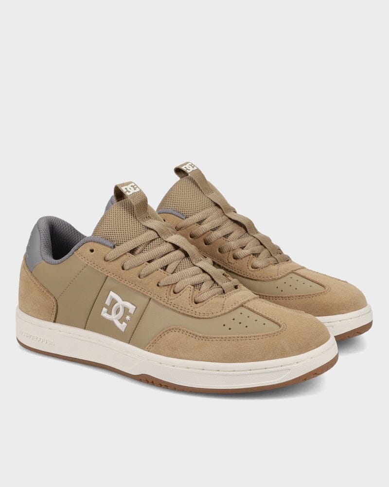 DC Astrix Shoes - Tan / Off White 