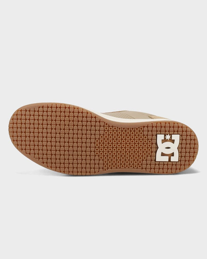 DC Astrix Shoes - Tan / Off White 