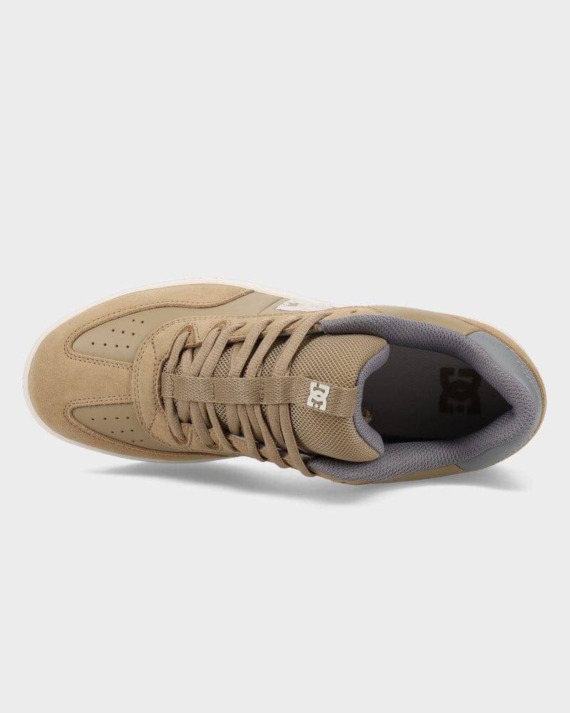 DC Astrix Shoes - Tan / Off White 
