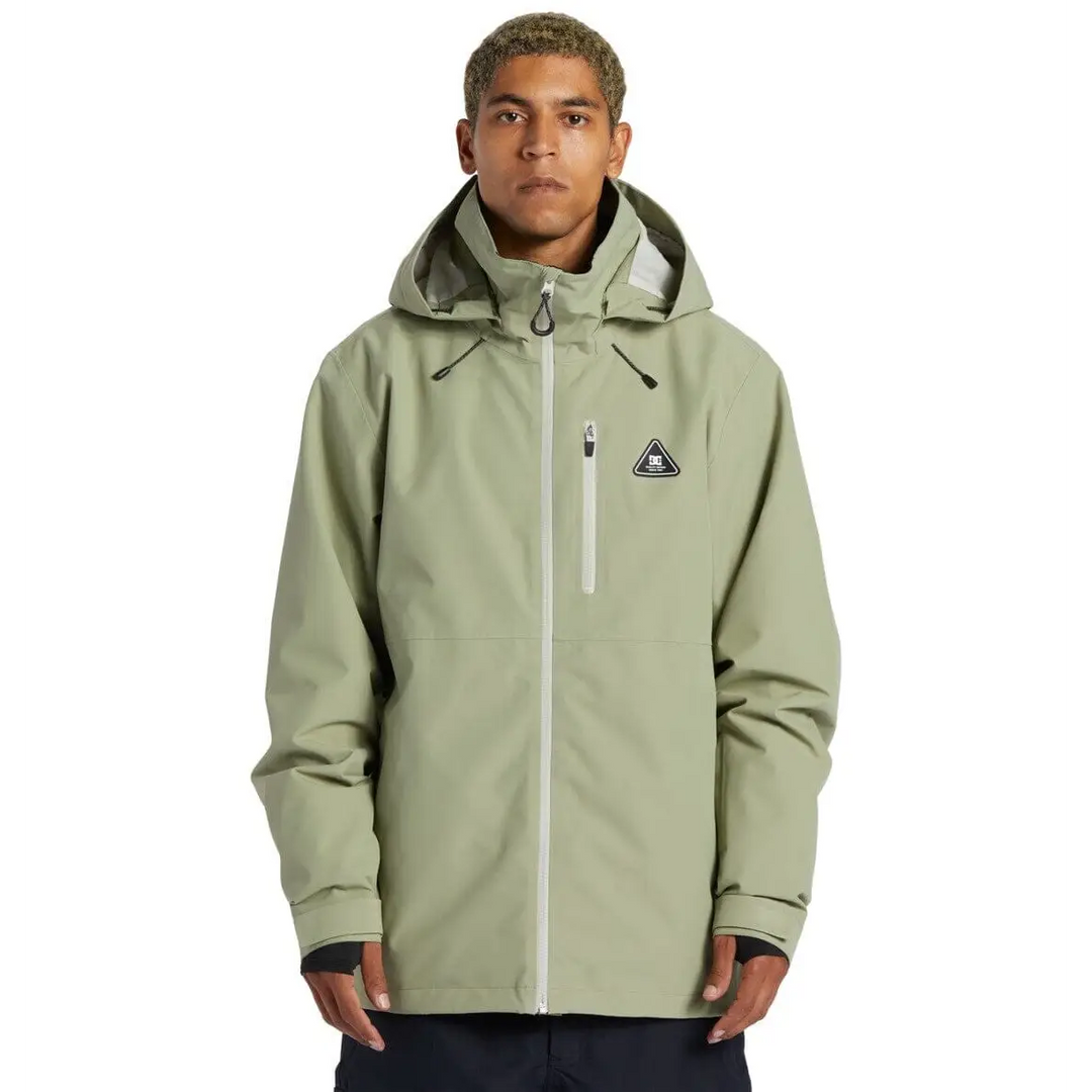 DC Basis 30K Jacket Oil Green S 