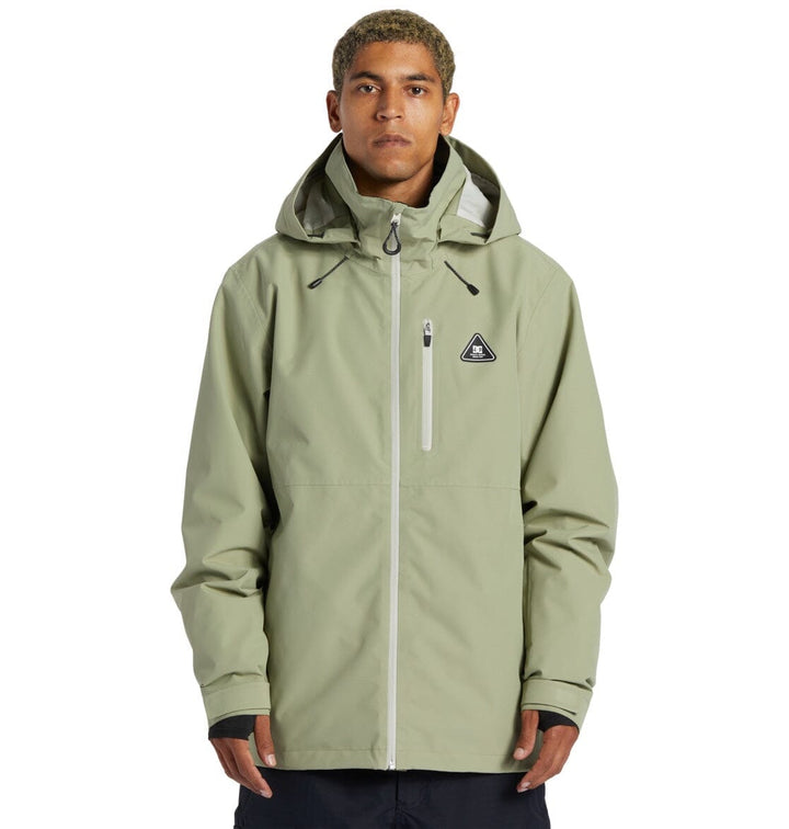 DC Basis 30K Jacket Oil Green S 