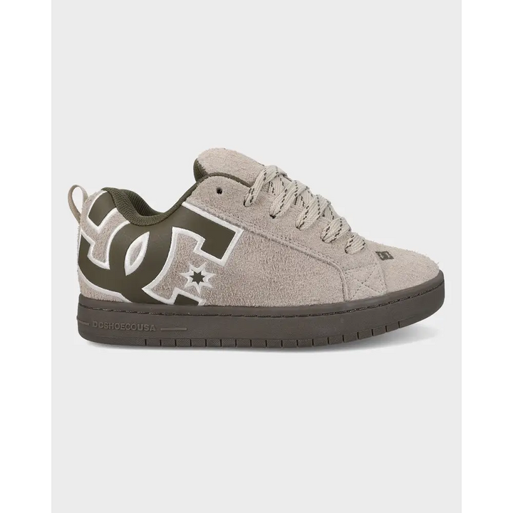 DC Court Graffik SE Shoes - Taupe / Olive