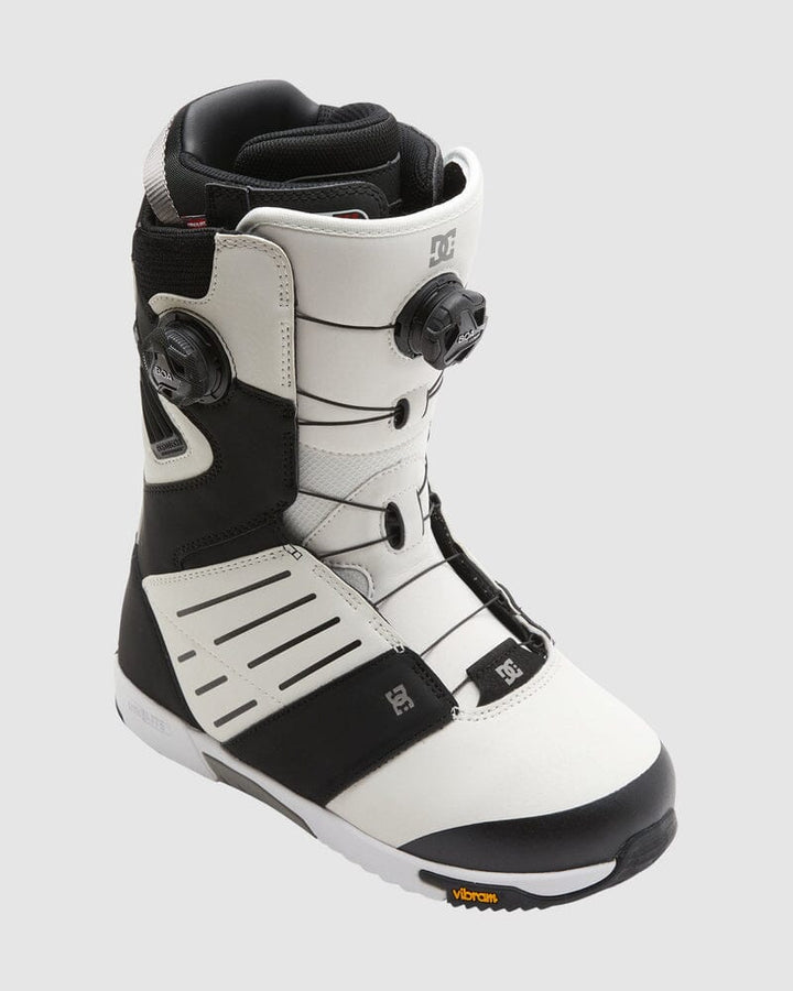 DC Judge BOA Snowboard Boots 2025 White / Black / Citrus 8 