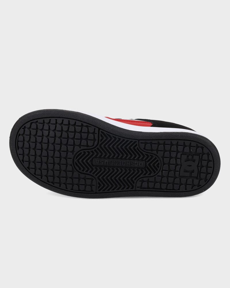 DC Manteca 4 V Skate Shoes - Black / Grey / Red 