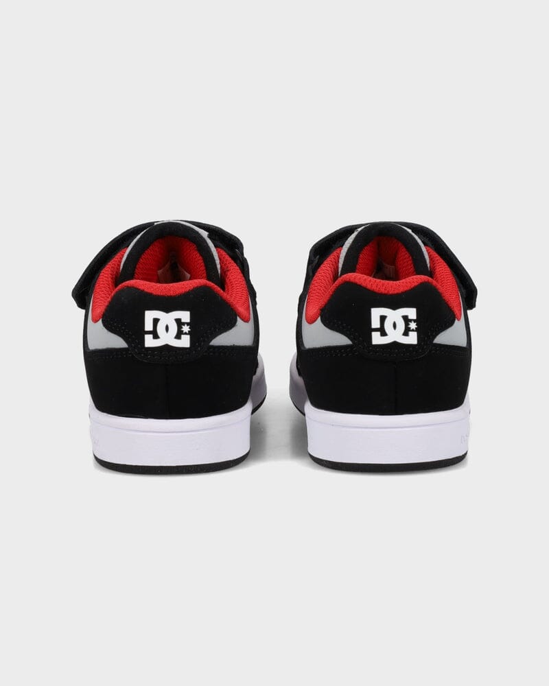 DC Manteca 4 V Skate Shoes - Black / Grey / Red 