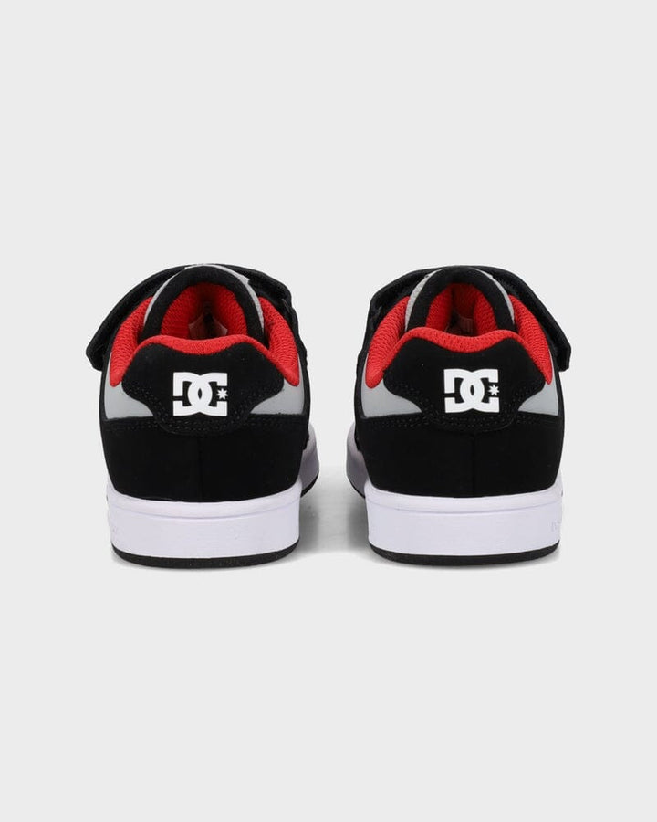 DC Manteca 4 V Skate Shoes - Black / Grey / Red 