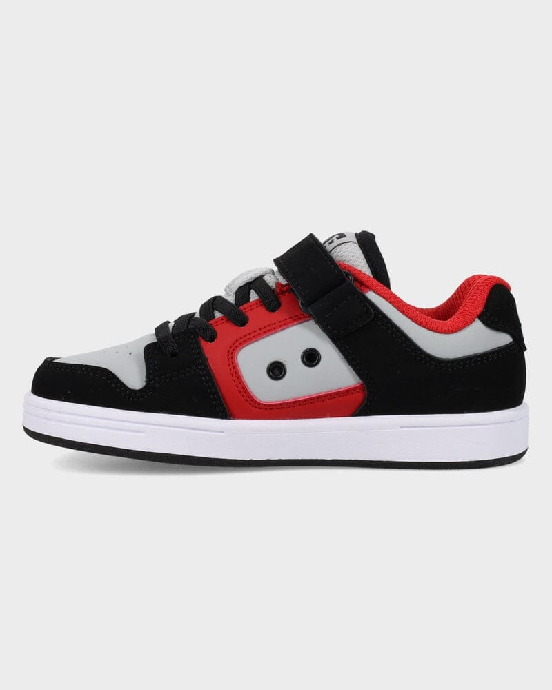 DC Manteca 4 V Skate Shoes - Black / Grey / Red 